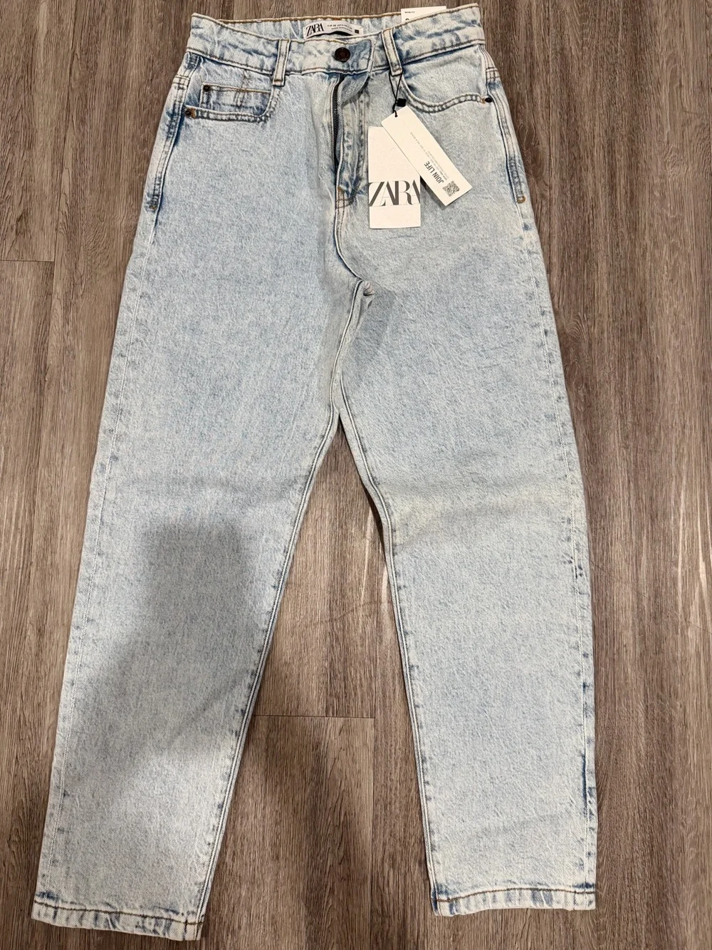 Zara Light Blue Relaxed Men’s Jeans